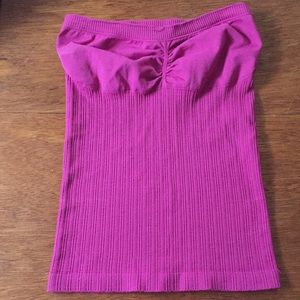 Bebe strapless spandex top